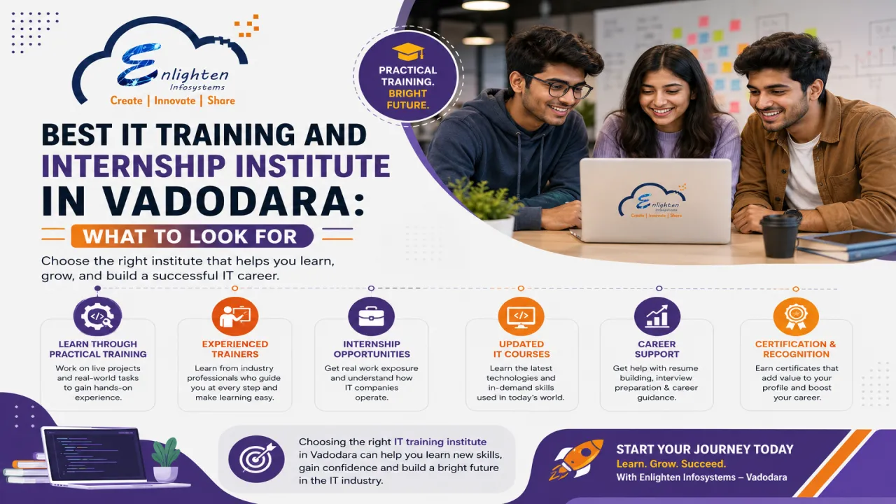 Best IT Training and Internship company in Vadodara: What to Look For