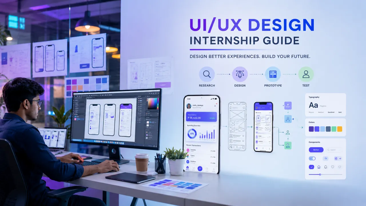 UI/UX Design Internship Guide for Students and Freshers